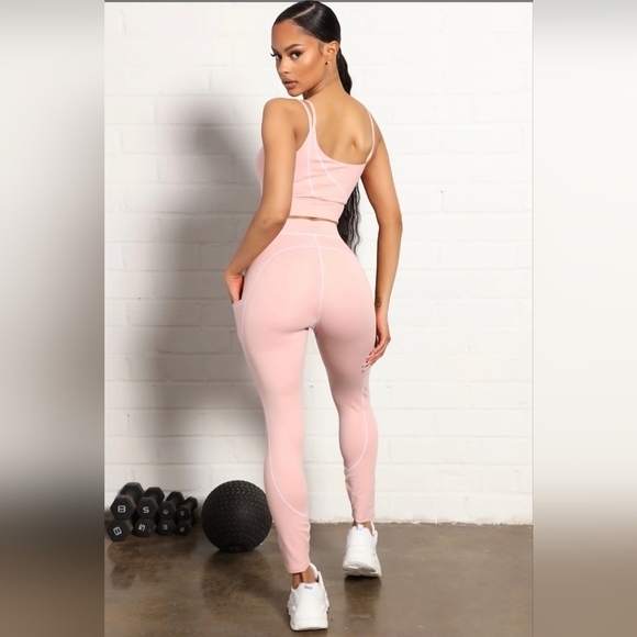 All You Got Active Contrast Stitch Super Soft Legging - Picture 5 of 5